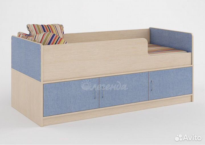 Кровать с ящиками Л-35