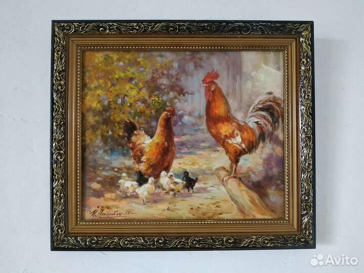 Картина маслом на холсте