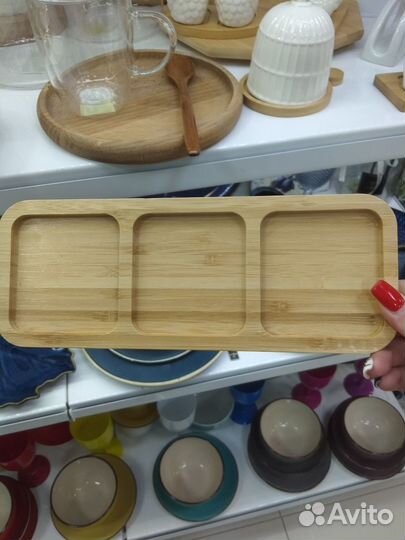 Менажница деревянная