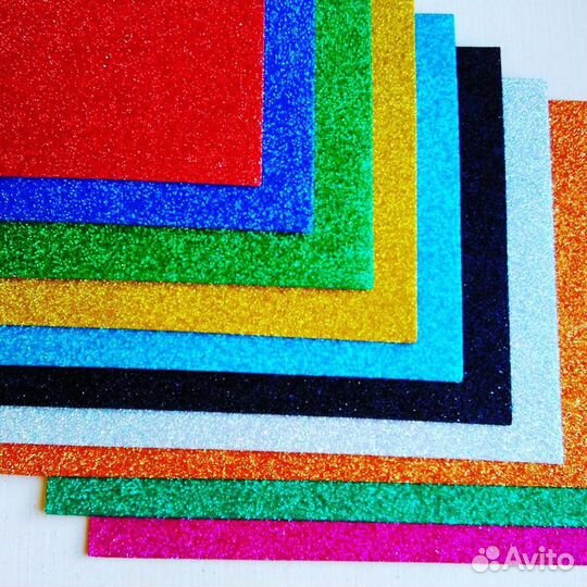 Глиттерный фом