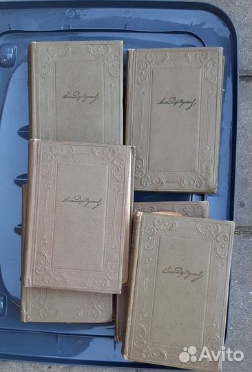 Собрание сочинений Пушкина 6 томов, 1936 год