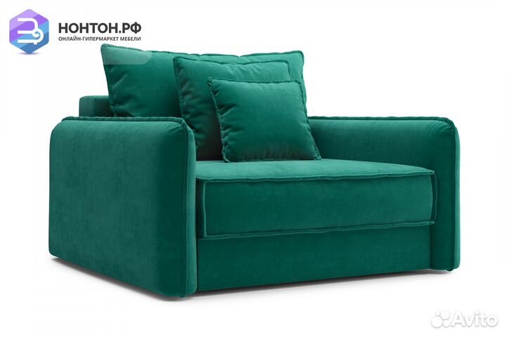 Кресло тик-так Антей изумрудное