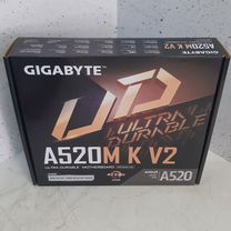 Материнская плата Gigabyte A520m KV2