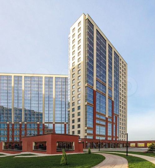 2-к. квартира, 51,8 м², 15/22 эт.