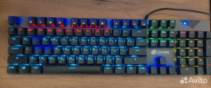 Игровая клавиатура Oklick 935G ragnar