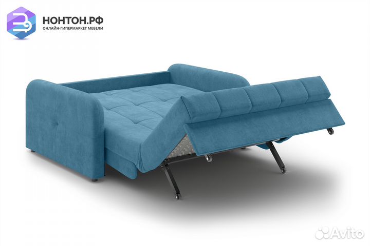 Диван аккордеон Некст голубой