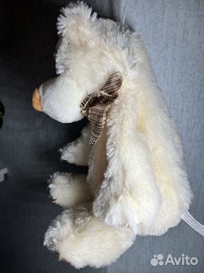 Плюшевый медведь, мешок для подарка