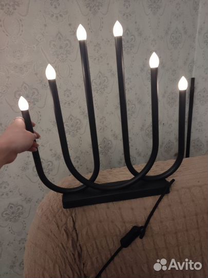 Шестисвечник Икеа