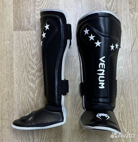 Защита голени для единоборств кожа венум