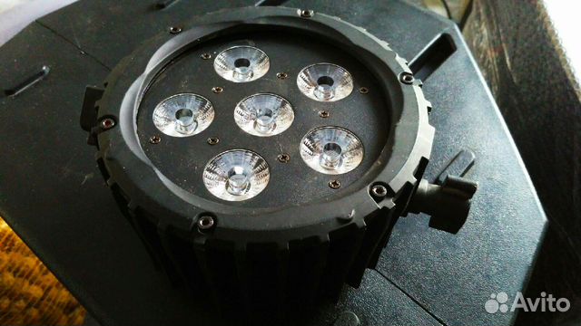 Прожектор involight LED PAR 65 rgbwa