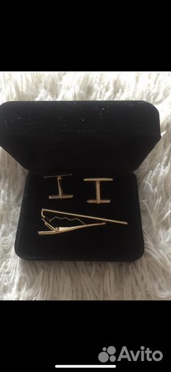 Запонки новые