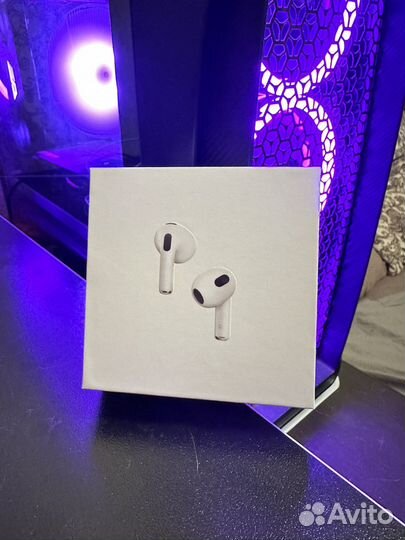 Беспроводные наушники apple airpods 3