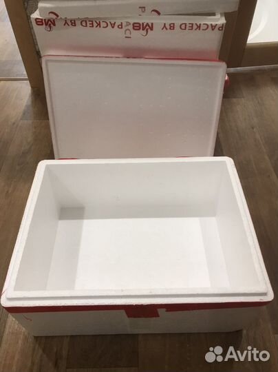 Пенопластовый ящик с крышкой