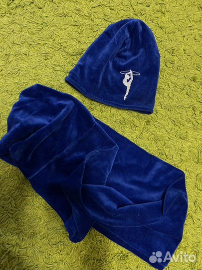 Комплект шапка и снуд