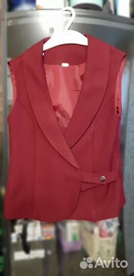 Жилетка для девочки школьная 140