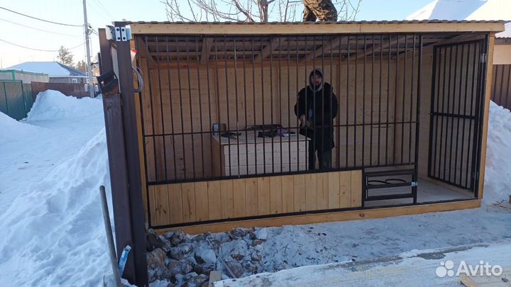 Вольер для собак уличный