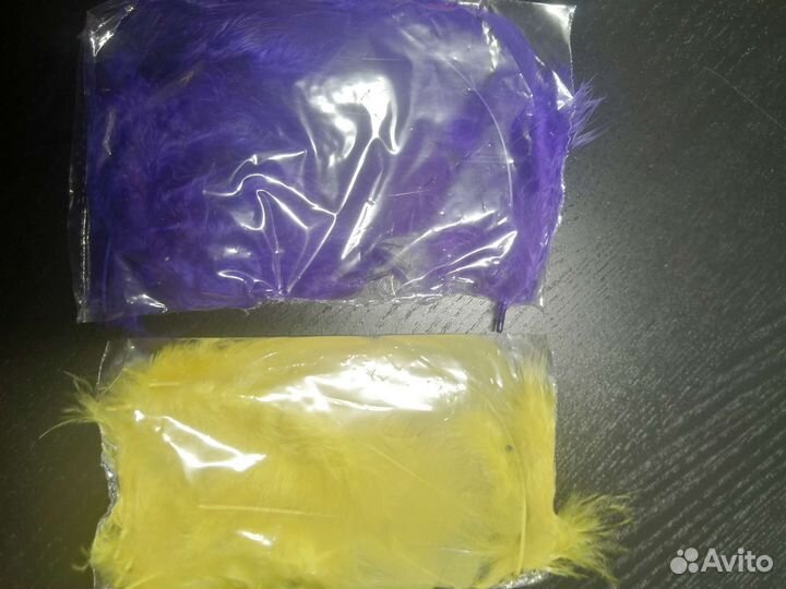 Перья для рукоделия (набор)