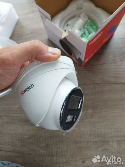 Видеонаблюдение 4 видеокамеры