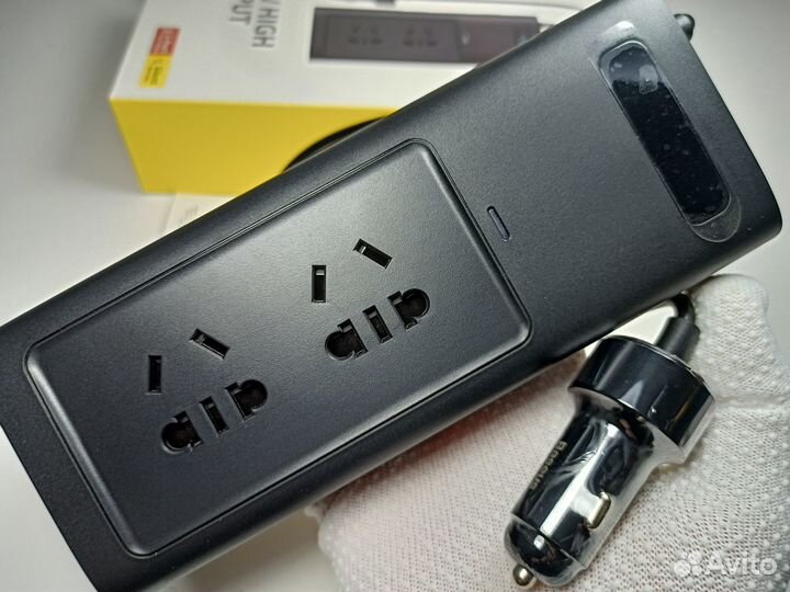 Инвертор 12 24 на 220 Baseus 150 Ватт