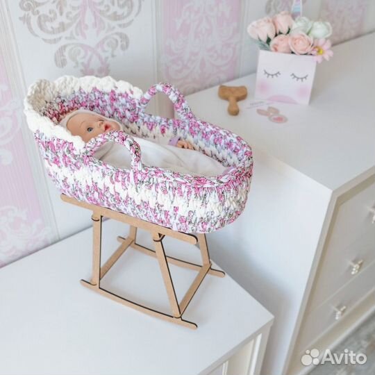 Люлька колыбель переноска для кукол