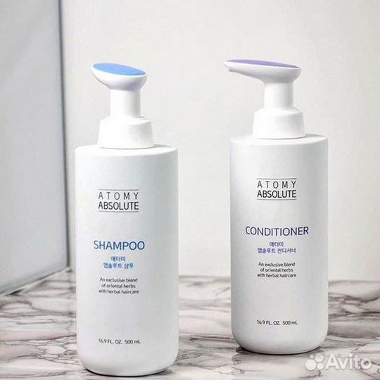 Абсолют шампунь и кондиционер Атоми Atomy Absolute