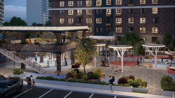 3-к. квартира, 88,2 м², 19/25 эт.