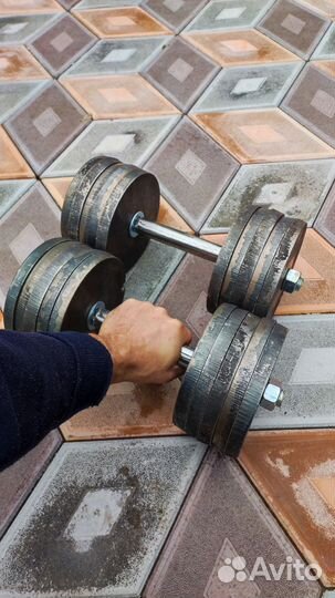 Гантели разборные каждая 20кг