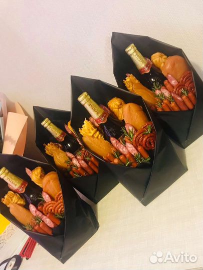 Съедобные букеты для мужчин