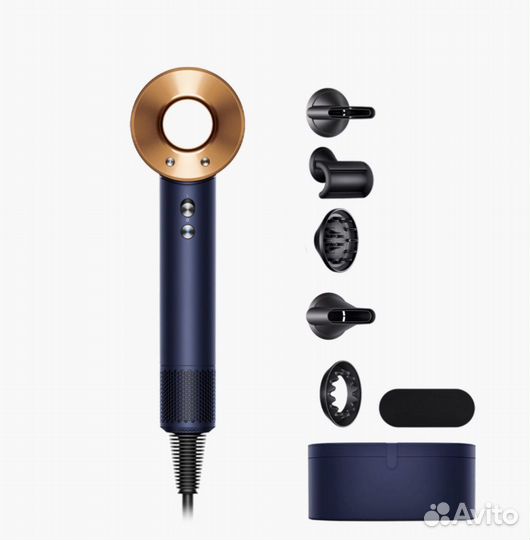 Dyson Supersonic Hair Dryer Prussian (HD08)