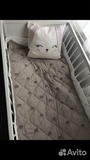 Плед детский IKEA со слонами