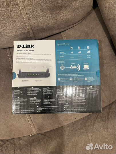 Wi fi роутер D-Link. Wireless N300