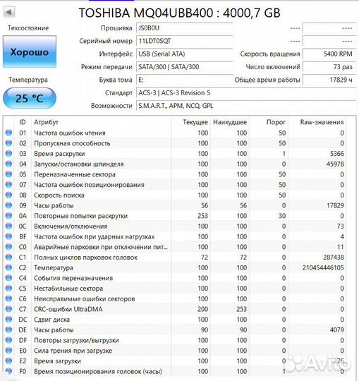 Внешние жесткие диски 4, 5 тб, есть для PS4