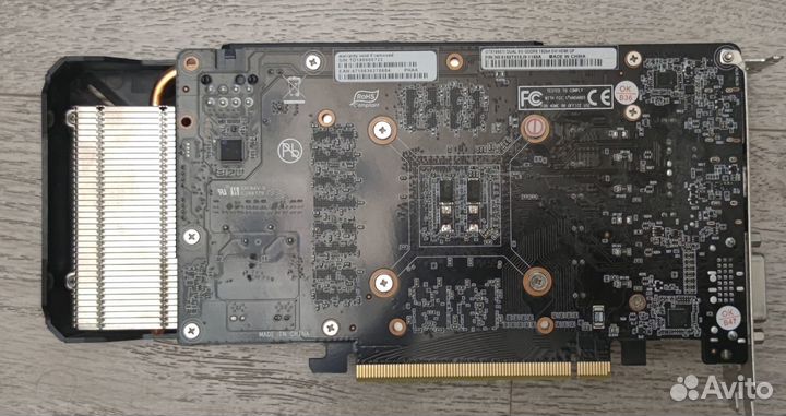 Видеокарта Palit GeForce GTX 1660 Ti Dual 6gb