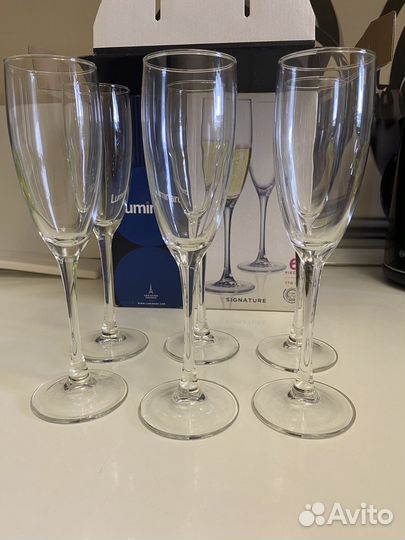 Бокалы для шампанского luminarc