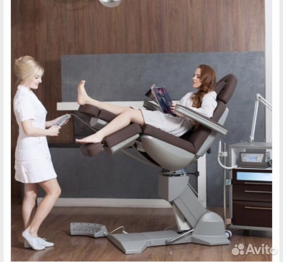 Педикюрное кресло с электроприводом 3 мотора бу