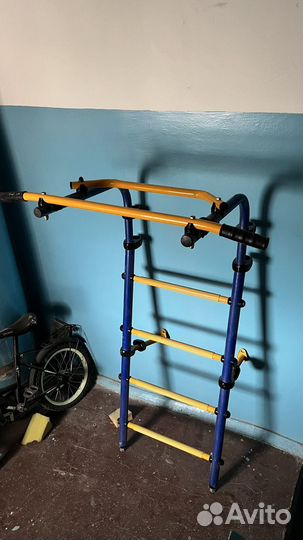 Шведская стенка с турником бу