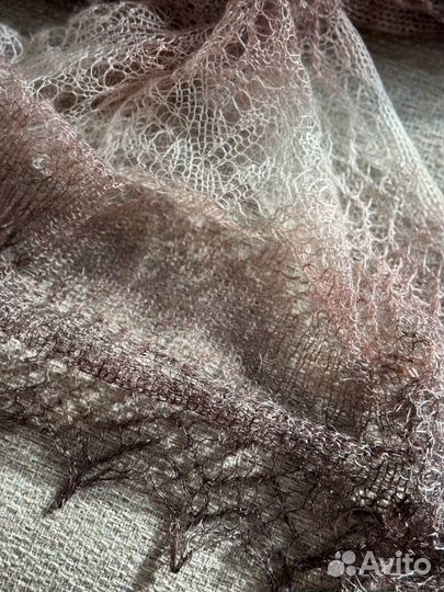 Палантин ручная работа