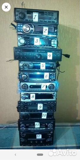 Магнитолы кассетные и сд