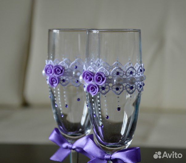 Свадебные бокалы
