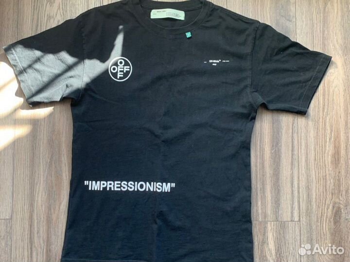 Футболка off white мужская