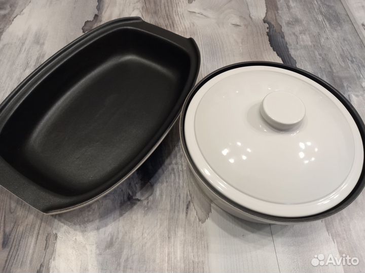 Утятница, кастрюля керамика антипригарная Portugal