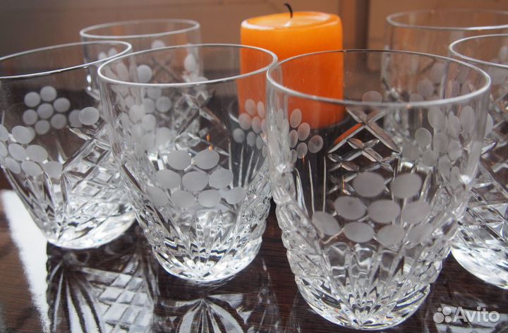 Хрустальные стаканы СССР
