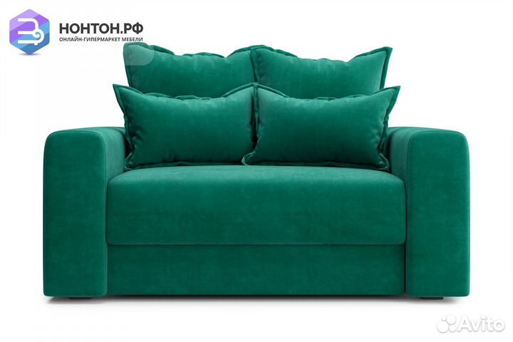 Кресло тик-так Омега изумрудное