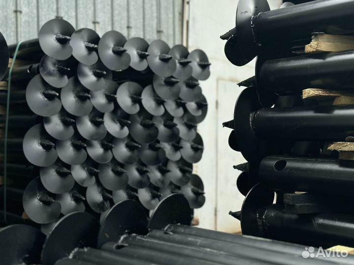 Фундамент на винтовых сваях