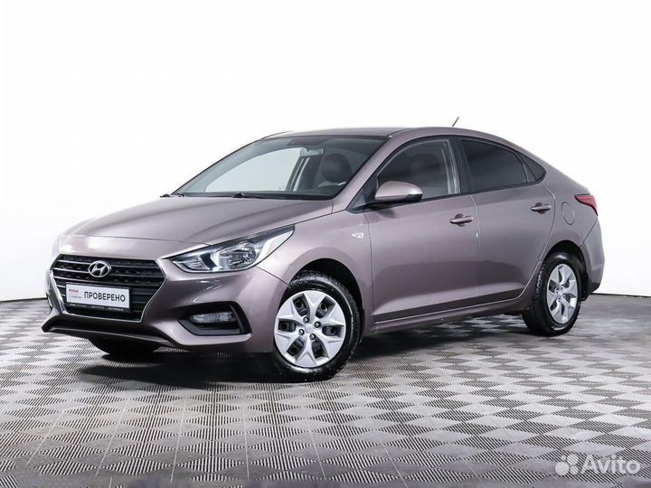 Hyundai Solaris 1.6 МТ, 2018, 86 700 км