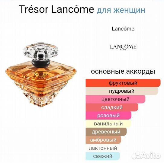 Lancôme Trésor 100 мл