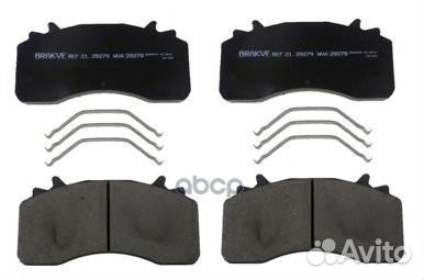 MAN81.50820-6066 колодки дисковые MAN 81508206