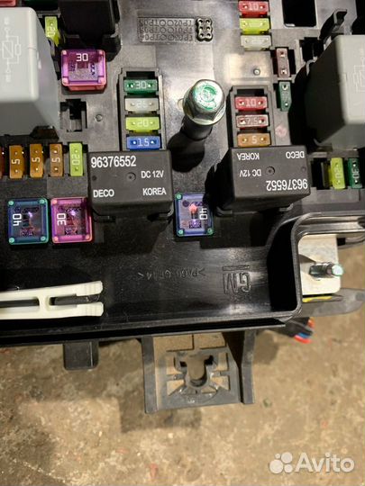 Блок предохранителей Chevrolet Aveo T300 2014