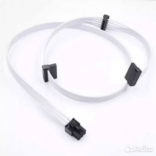 Кабели SATA и molex на модульные блоки питания