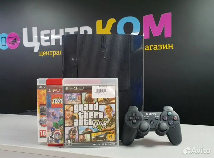 Игровая приставка PS3 slim 320gb